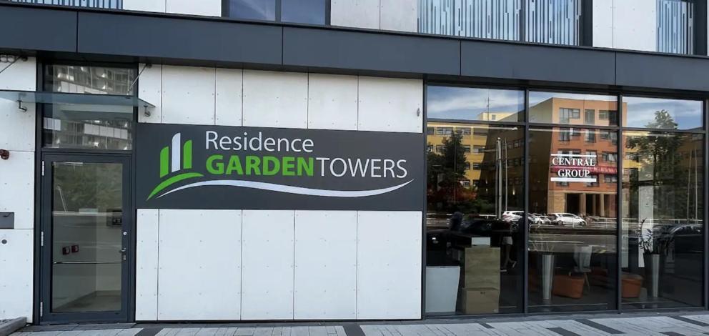 Residence Garden Tower - Parking ปราก ภายนอก รูปภาพ
